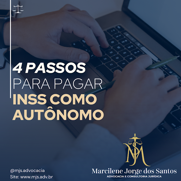 Você está visualizando atualmente 4 PASSOS PARA PAGAR o INSS COMO AUTÔNOMO