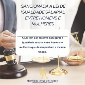 Leia mais sobre o artigo LEI n° 14.611/2023 – IGUALDADE SALARIAL ENTRE HOMENS E MULHERES